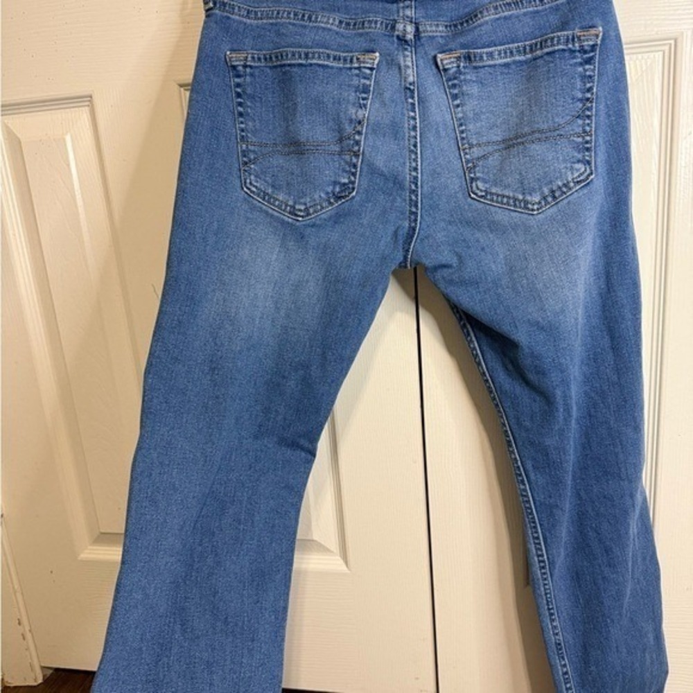 Hollister Women's Skinny Jeans W29 Blue Distressed Epic Flex Stretch Denim - Picture 4 of 5